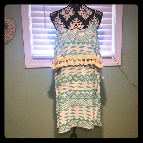 Boutique dress...worn once to a wedding - Picture 1 of 5